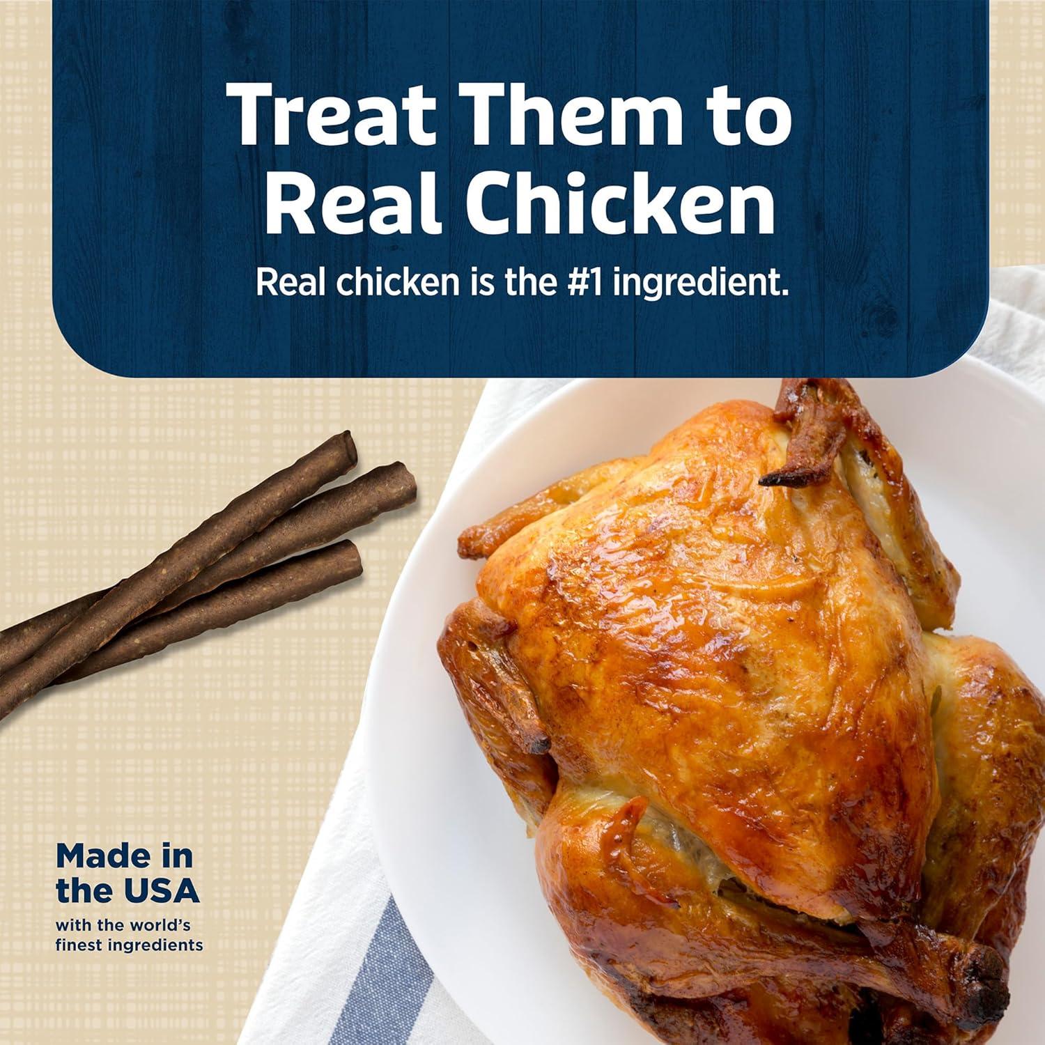 imageBlue Buffalo Stix Natural Soft Moist Dog Treats Chicken Recipe BagChicken