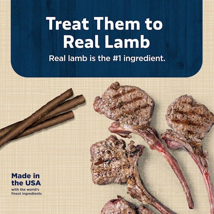 imageBlue Buffalo Stix Natural Soft Moist Dog Treats Chicken Recipe BagLamb