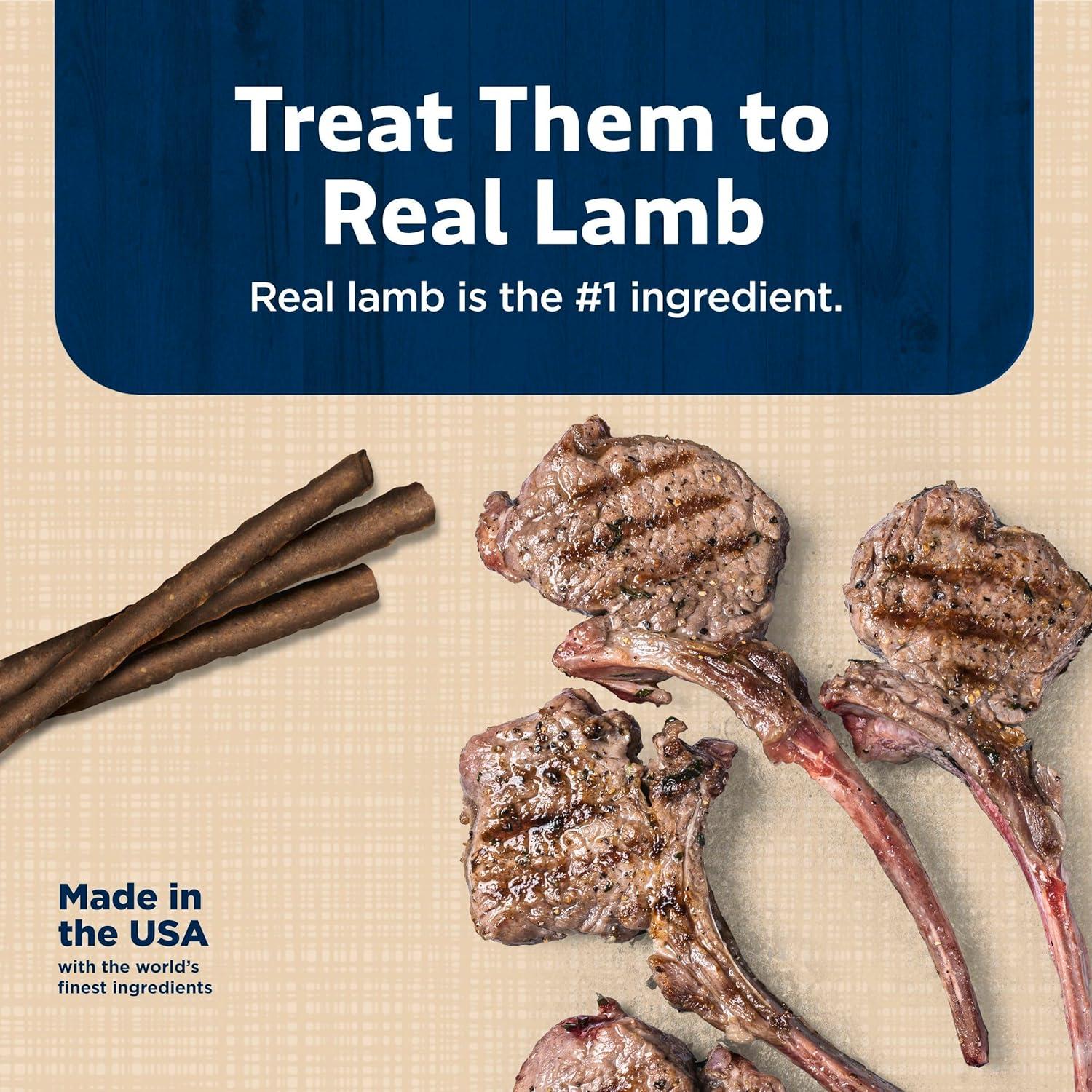 imageBlue Buffalo Stix Natural Soft Moist Dog Treats Chicken Recipe BagLamb