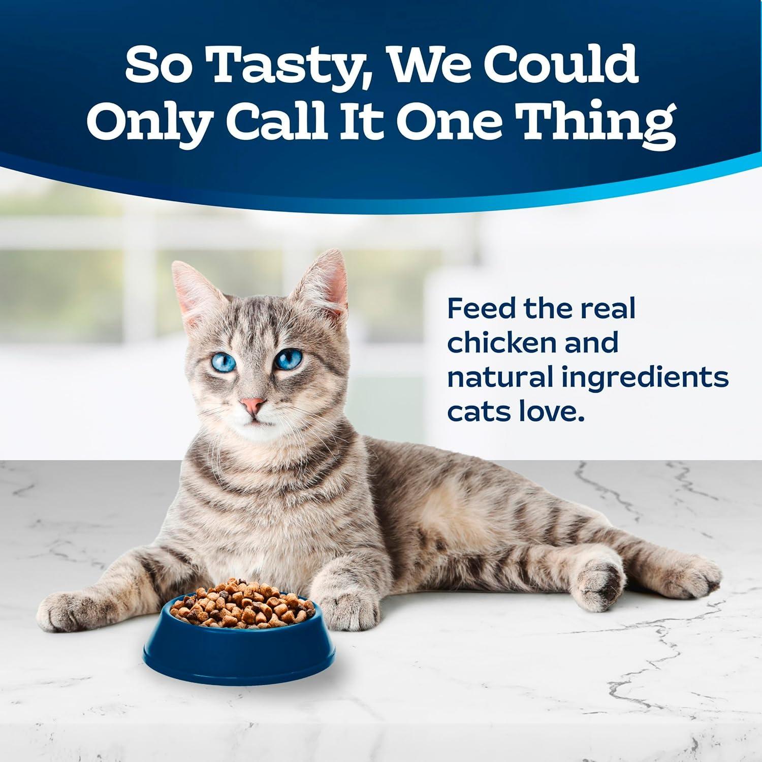 imageBlue Buffalo Tastefuls Adult Dry Cat Food Indoor Cat Formula Made in the USA with Natural Ingredients Chicken amp Brown Rice Recipe 22lb Bag