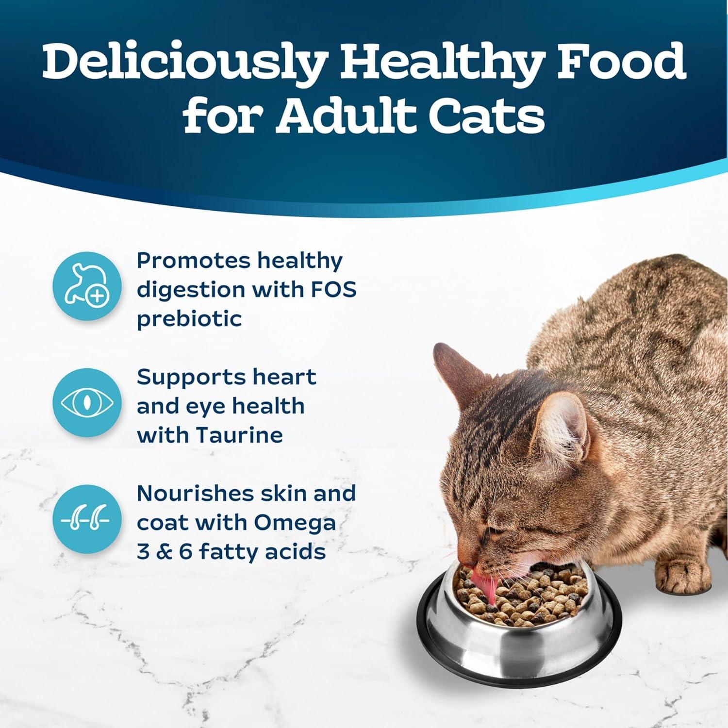imageBlue Buffalo Tastefuls Adult Dry Cat Food Sensitive Stomach Formula Made in the USA with Natural Ingredients Chicken Recipe 7lb Bag3 Pound Pack of 1