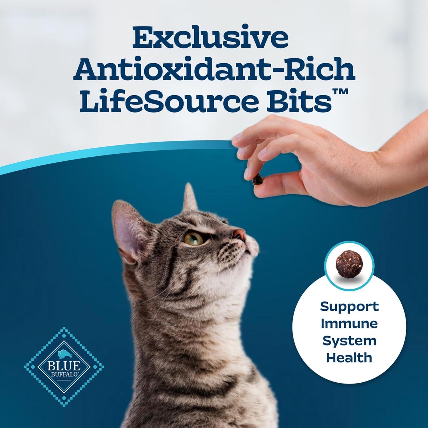 imageBlue Buffalo Tastefuls Adult Dry Cat Food Sensitive Stomach Formula Made in the USA with Natural Ingredients Chicken Recipe 7lb Bag3 Pound Pack of 1
