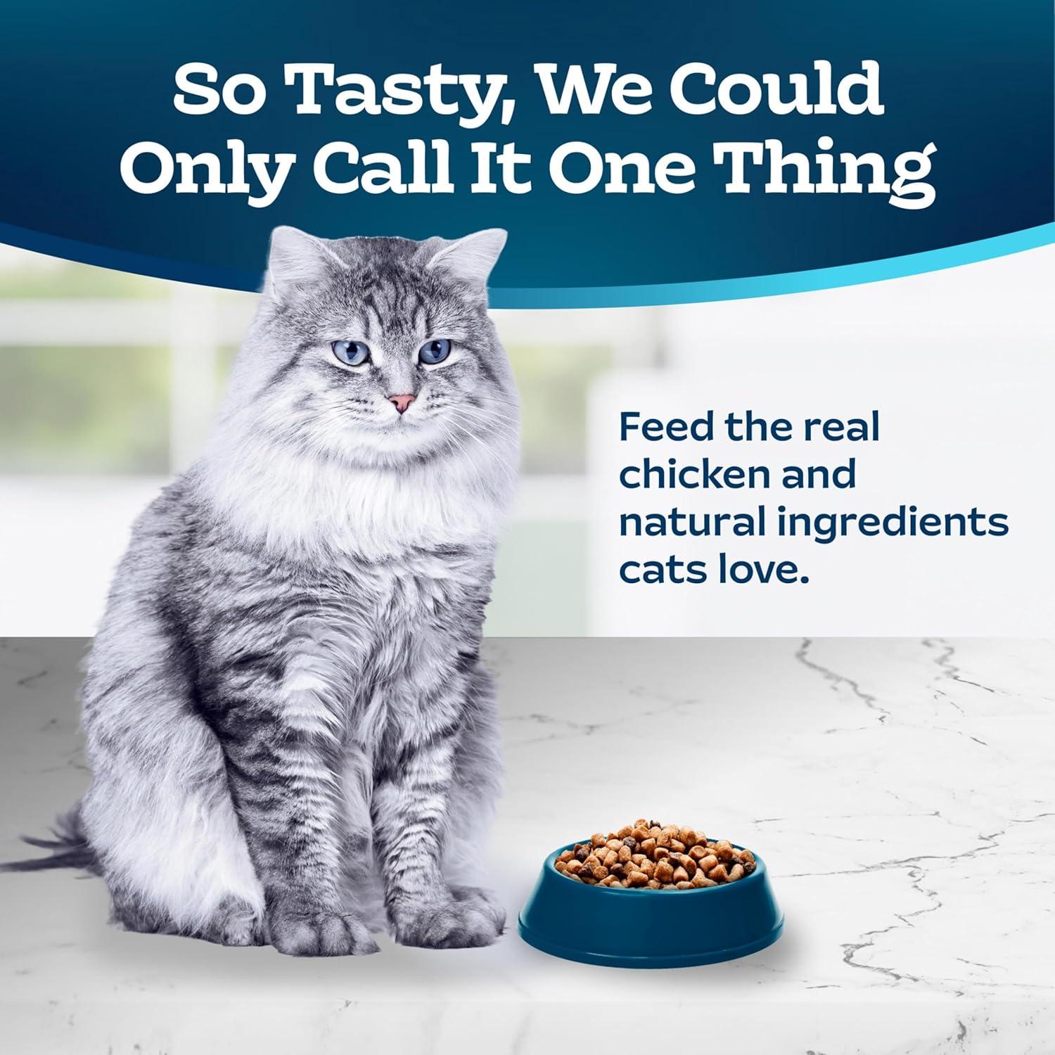 imageBlue Buffalo Tastefuls Adult Dry Cat Food for Weight Management amp Hairball Control Made in the USA with Natural Ingredients Chicken Recipe 7lb Bag3 Pound Pack of 1