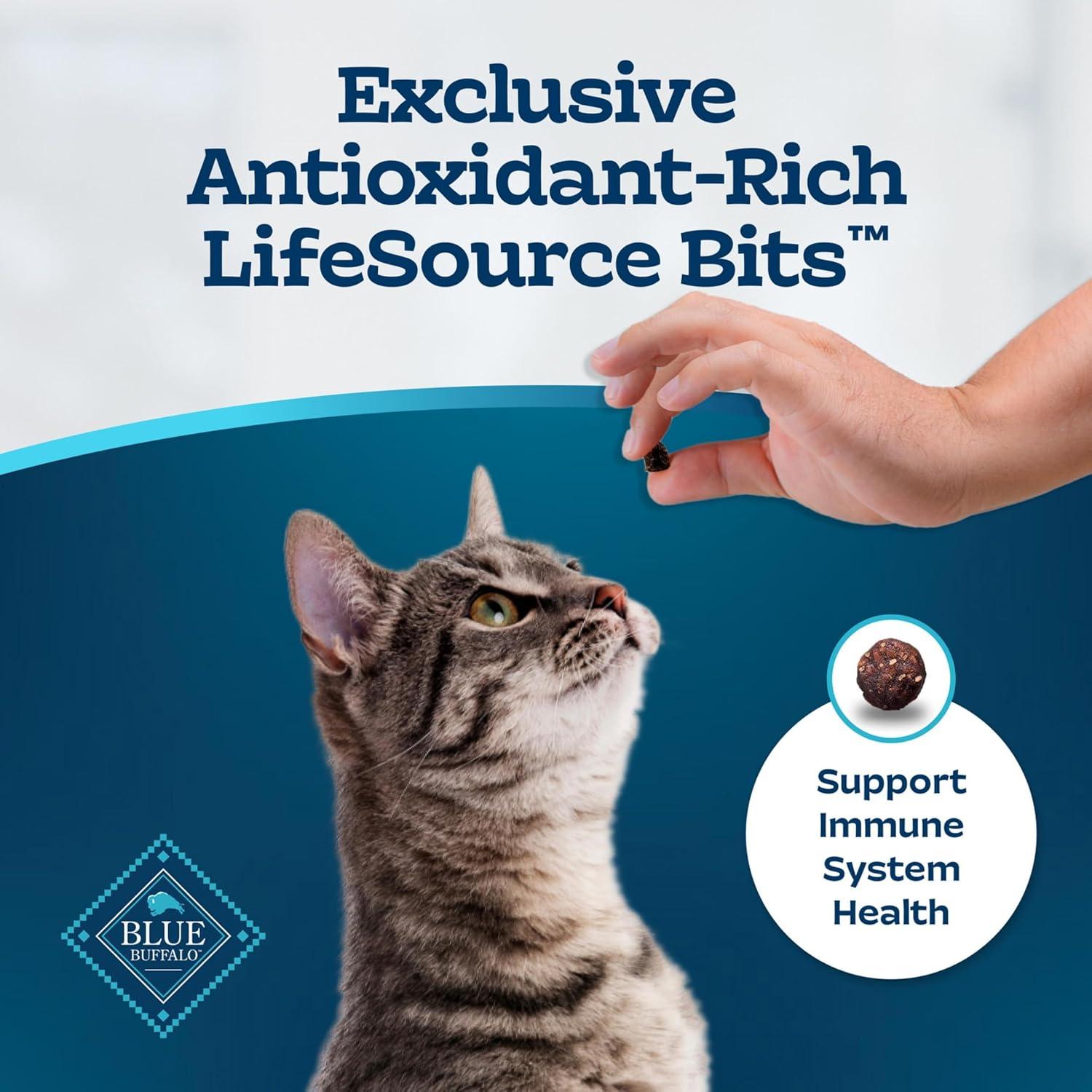 imageBlue Buffalo Tastefuls Adult Dry Cat Food for Weight Management amp Hairball Control Made in the USA with Natural Ingredients Chicken Recipe 7lb Bag3 Pound Pack of 1