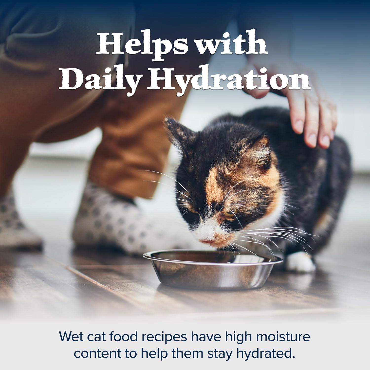 imageBlue Buffalo Tastefuls Flaked Wet Cat Food Variety Pack Made with Natural Ingredients Tuna Chicken Fish amp Shrimp 3oz Cans 12 Count 4 of EachChicken