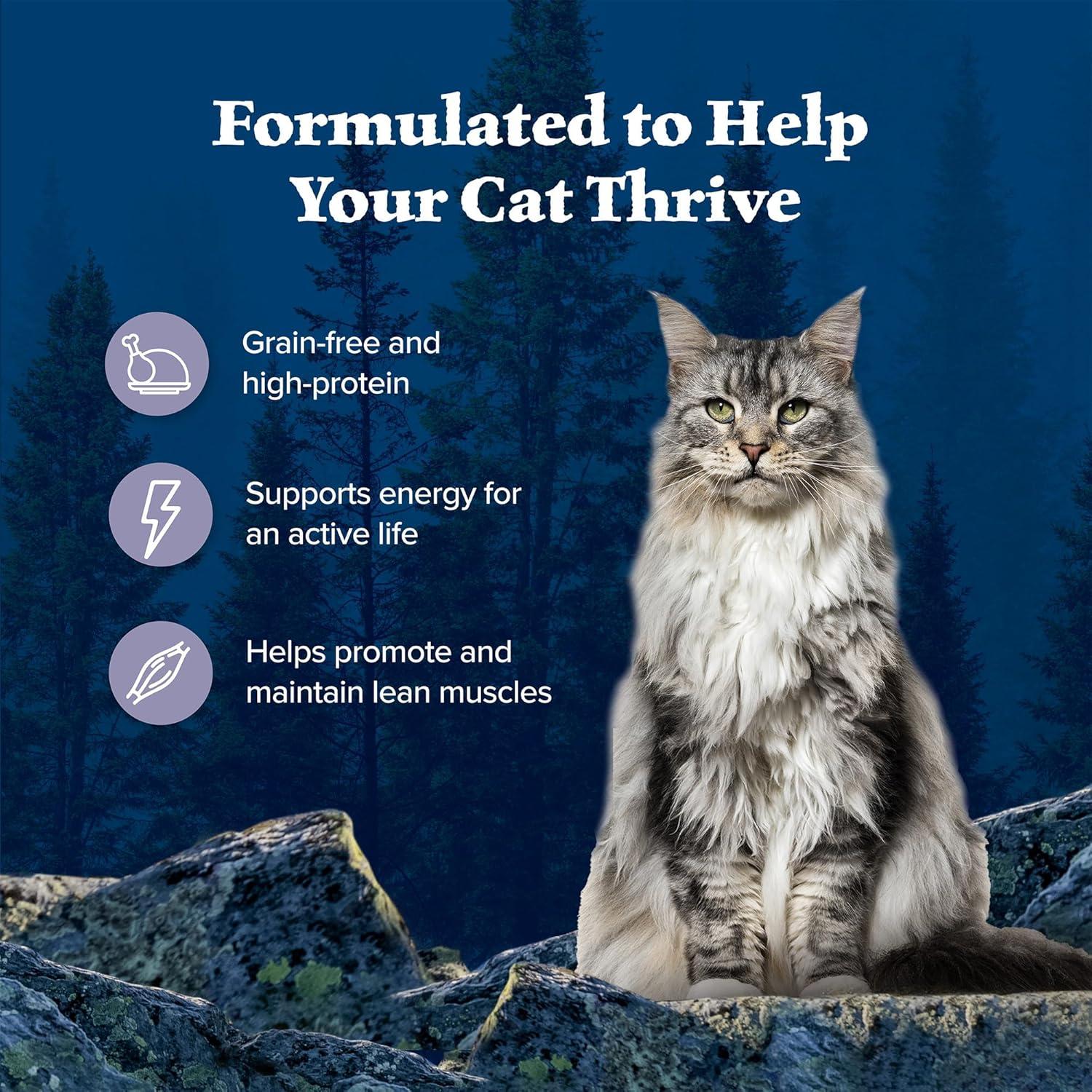 imageBlue Buffalo Tastefuls Flaked Wet Cat Food Variety Pack Made with Natural Ingredients Tuna Chicken Fish amp Shrimp 3oz Cans 12 Count 4 of EachChicken