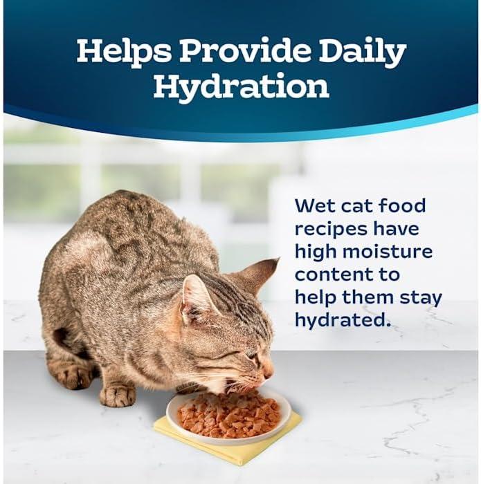 imageBlue Buffalo Tastefuls Flaked Wet Cat Food Variety Pack Made with Natural Ingredients Tuna Chicken Fish amp Shrimp 3oz Cans 12 Count 4 of EachChicken