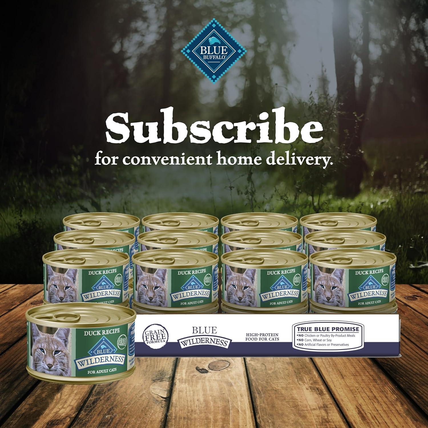 imageBlue Buffalo Tastefuls Flaked Wet Cat Food Variety Pack Made with Natural Ingredients Tuna Chicken Fish amp Shrimp 3oz Cans 12 Count 4 of EachDuck