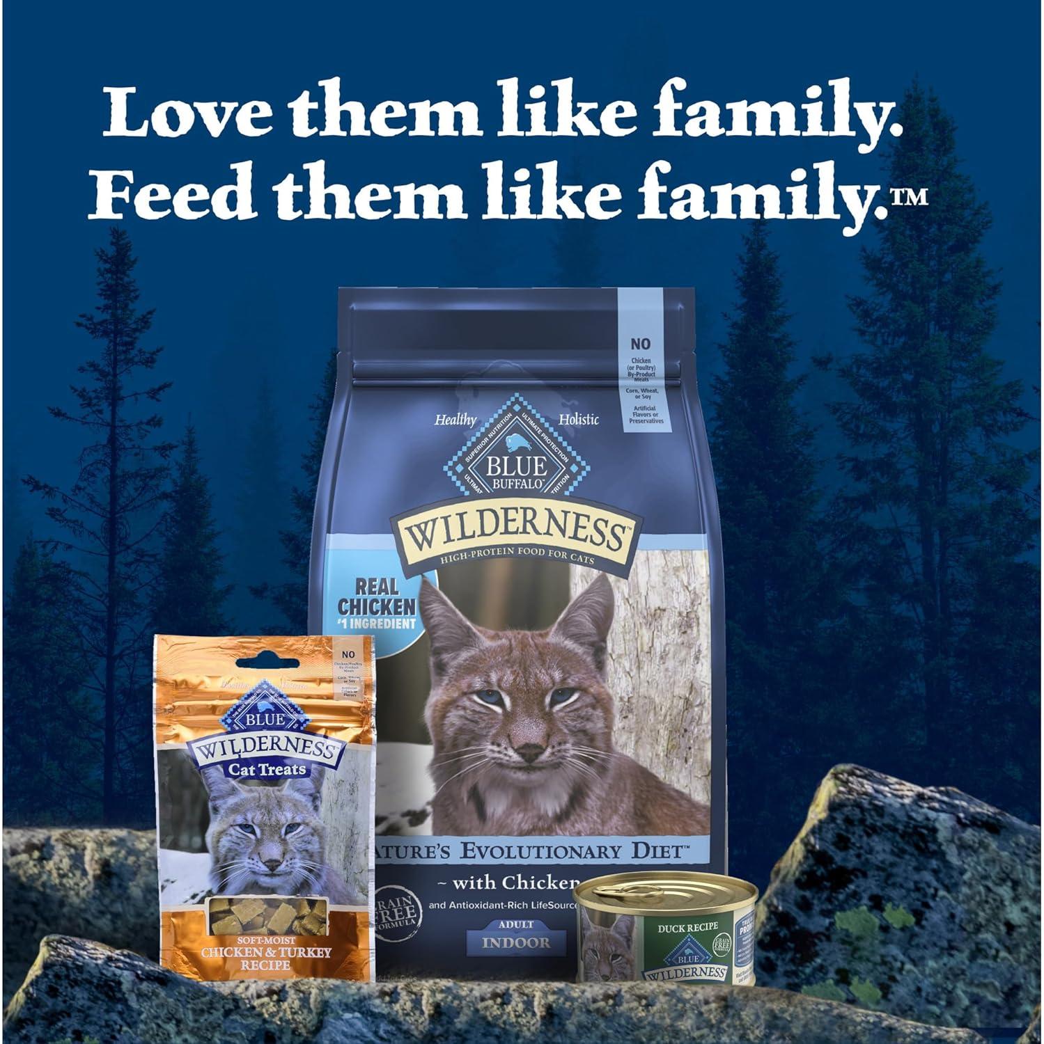 imageBlue Buffalo Tastefuls Flaked Wet Cat Food Variety Pack Made with Natural Ingredients Tuna Chicken Fish amp Shrimp 3oz Cans 12 Count 4 of EachDuck