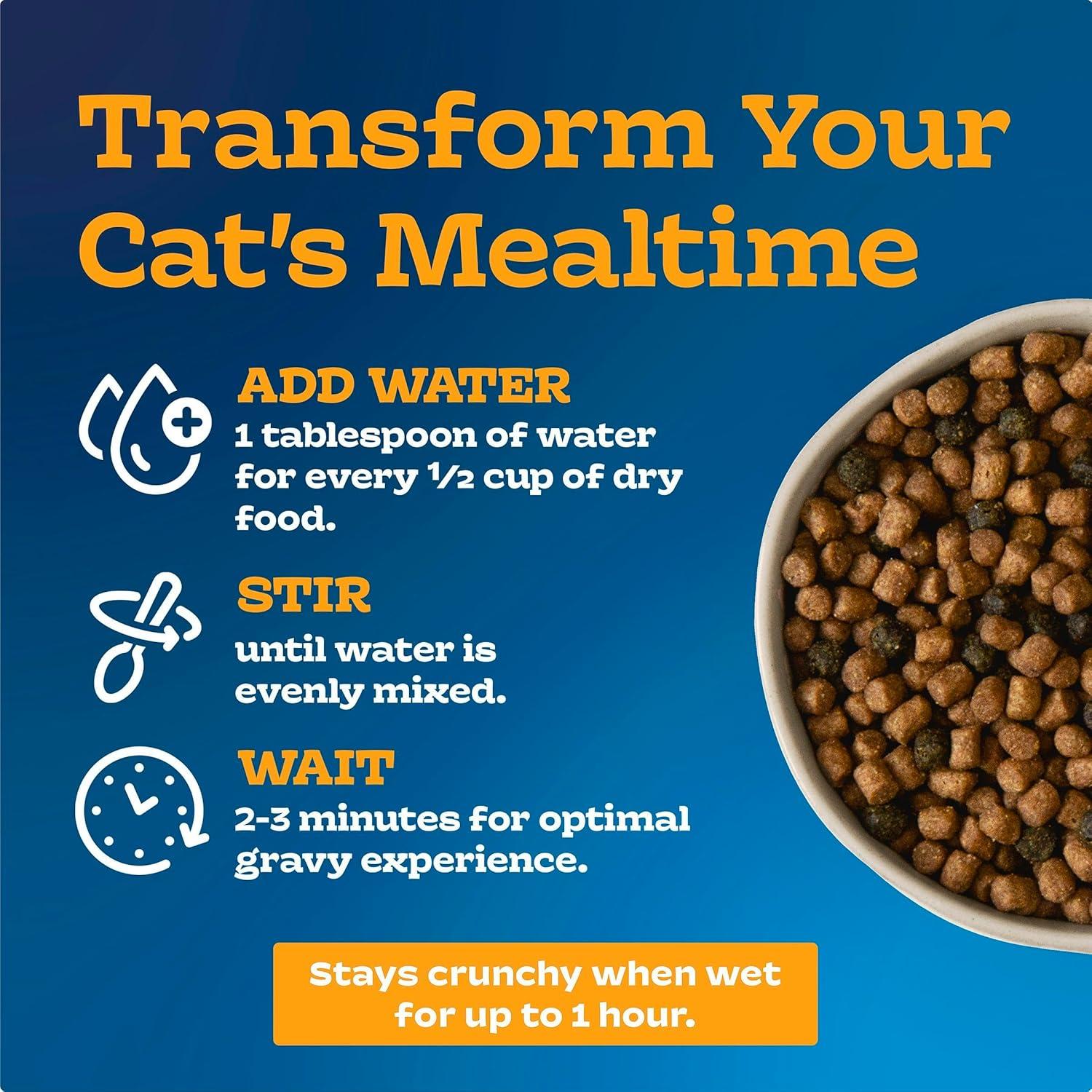 imageBlue Buffalo Tastefuls Irresistible Gravy Experience Adult Cat 7 Dry Food Chicken amp Brown Rice Recipe 7lb BagChicken