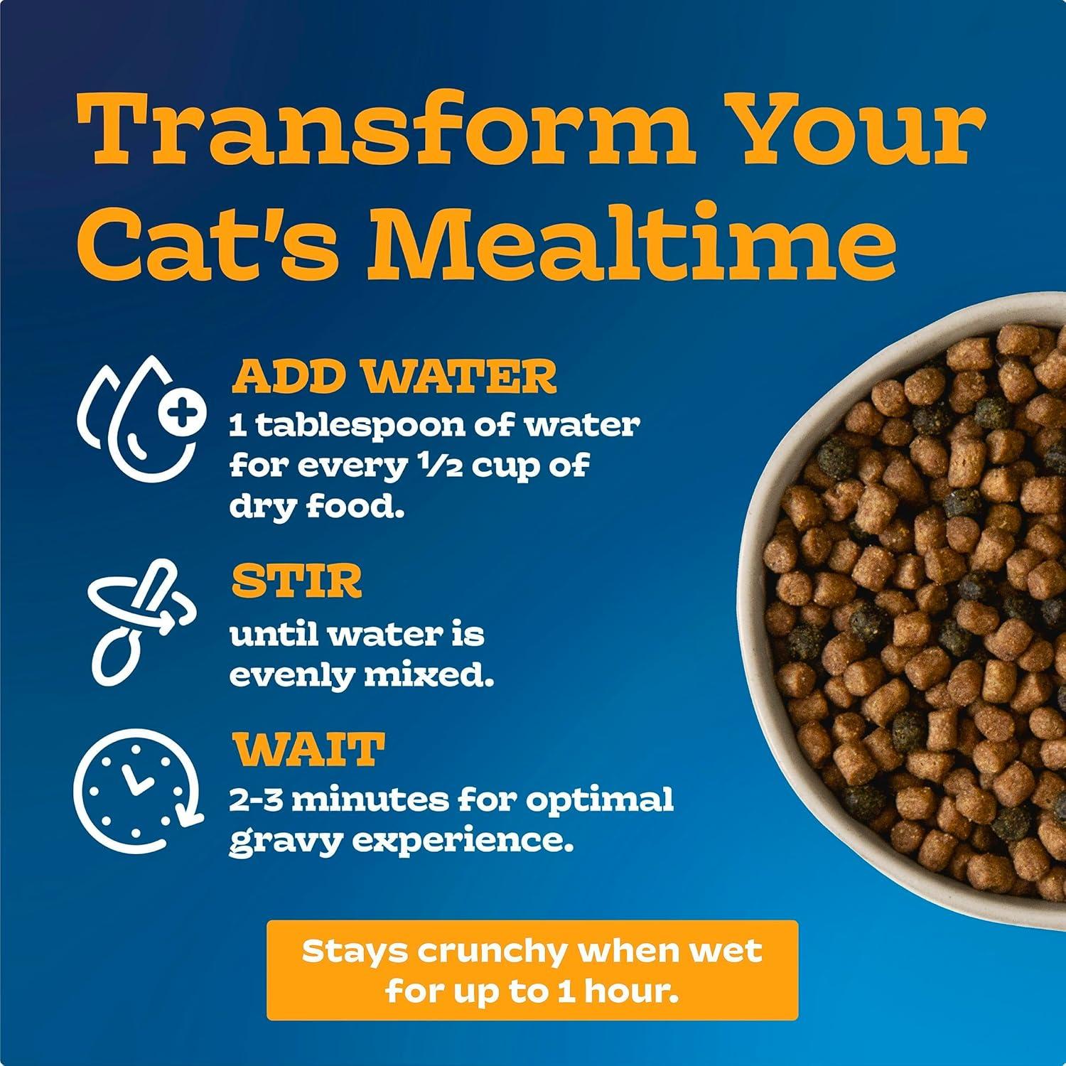 imageBlue Buffalo Tastefuls Irresistible Gravy Experience Adult Indoor Cat Dry Food Chicken amp Brown Rice Recipe 15lb BagSalmon