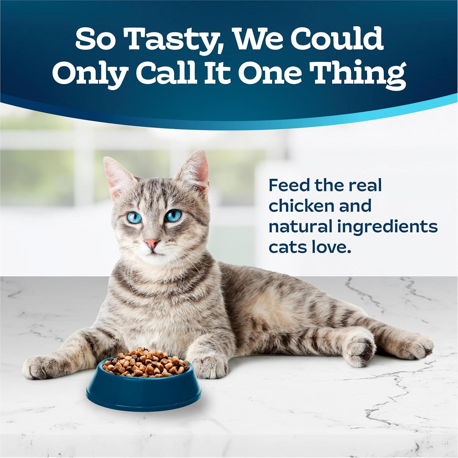 imageBlue Buffalo Tastefuls Mature Dry Cat Food for Adult Cats 7 Made in the USA with Natural Ingredients Chicken amp Brown Rice Recipe 3lb Resealable BagChicken Brown Rice