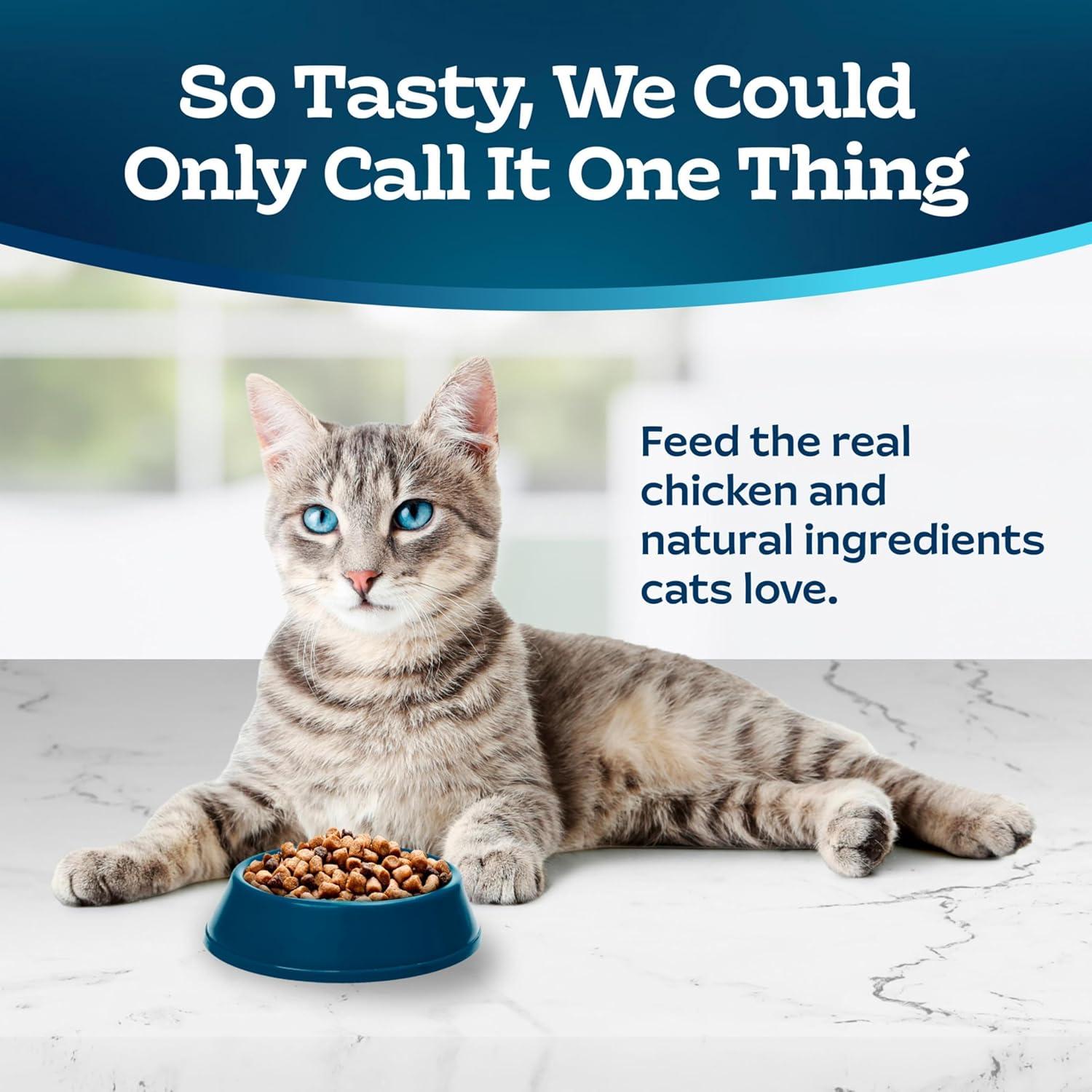 imageBlue Buffalo Tastefuls Natural Dry Food for Adult Cats Hairball Control Chicken amp Brown Rice Recipe 15lb BagChicken Brown Rice