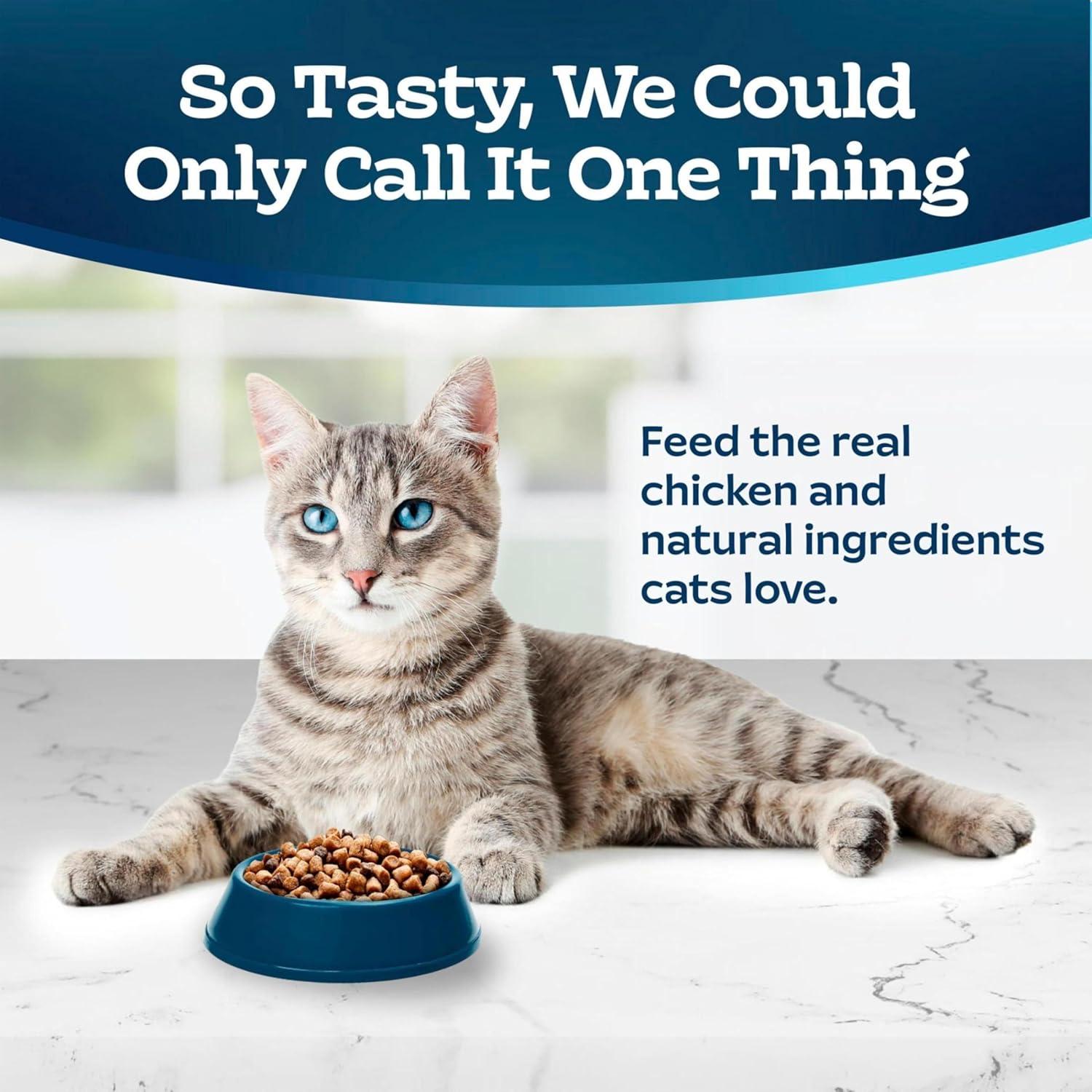 imageBlue Buffalo Tastefuls Natural Dry Food for Adult Indoor Cats Chicken amp Brown Rice Recipe 15lb BagChicken Brown Rice