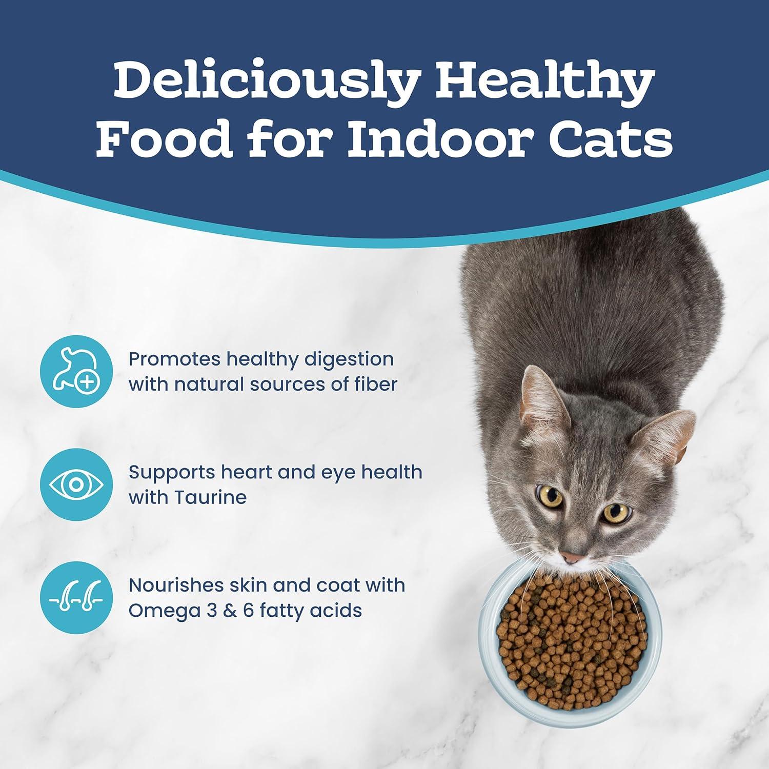 imageBlue Buffalo Tastefuls Natural Dry Food for Adult Indoor Cats Chicken amp Brown Rice Recipe 15lb BagChicken Brown Rice