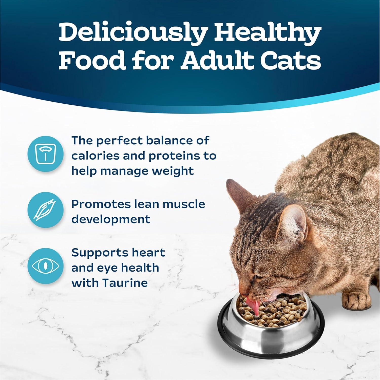 imageBlue Buffalo Tastefuls Natural Food for Adult Cats Weight Control 15lb BagChicken Brown Rice