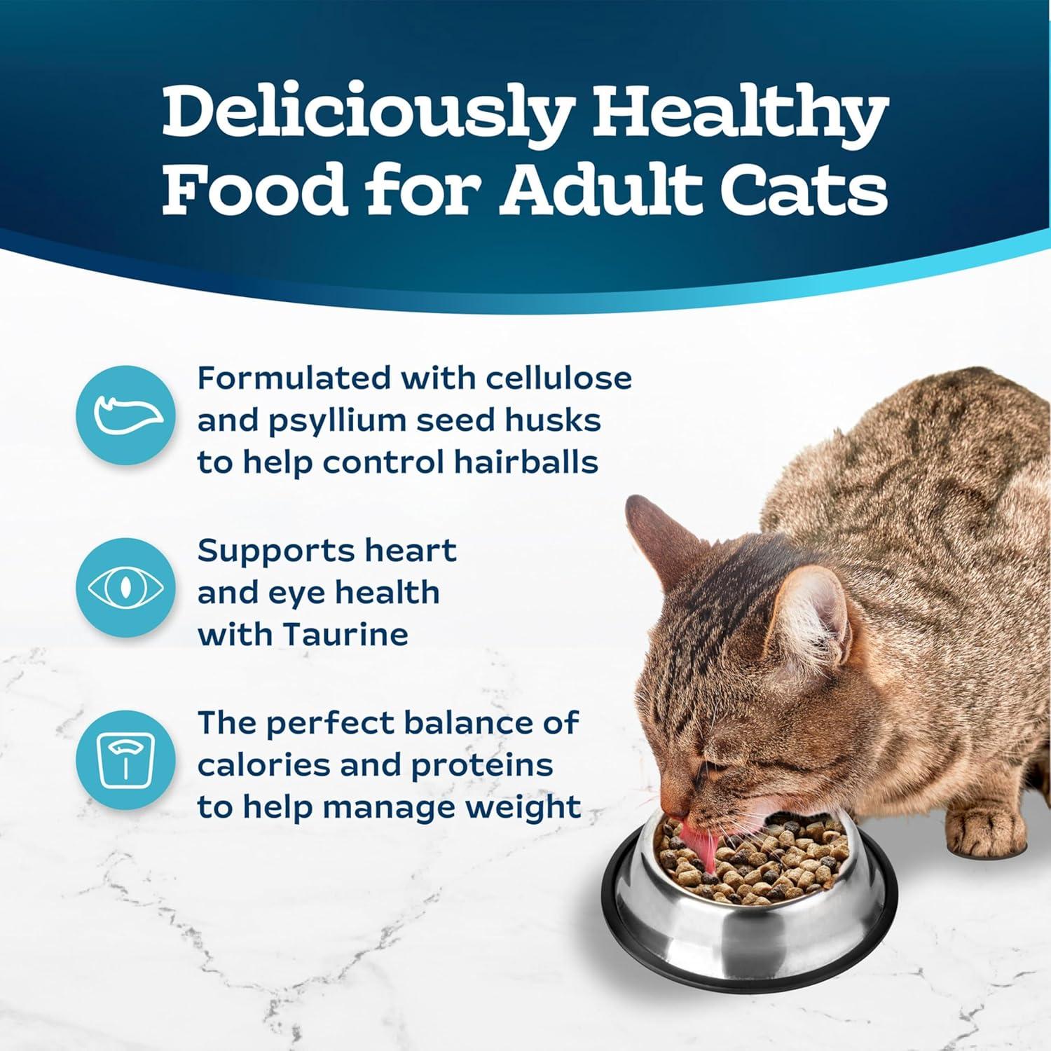 imageBlue Buffalo Tastefuls Natural Food for Adult Cats Weight Control 15lb BagChicken Brown Rice