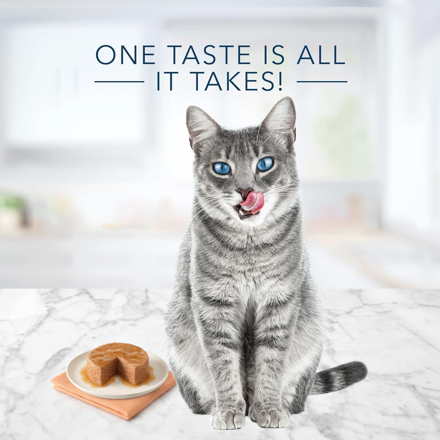 imageBlue Buffalo Tastefuls Wet Cat Food Pat Variety Pack Chicken Turkey amp Chicken Ocean Fish amp Tuna 55 oz Cans 12 CountSalmon Chicken Ocean Fish Tuna