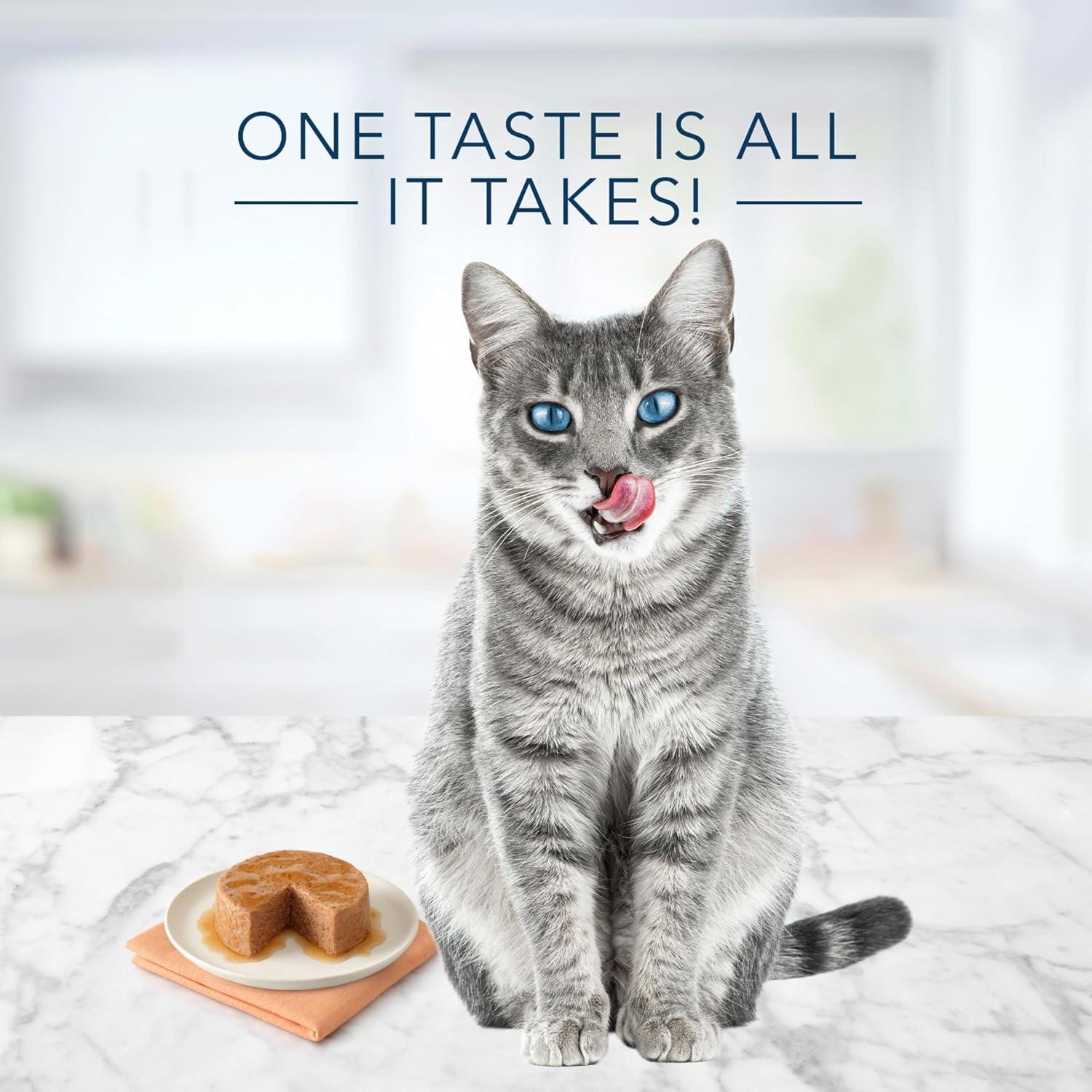 imageBlue Buffalo Tastefuls Wet Cat Food Pat Variety Pack Made with Natural Ingredients Chicken Turkey amp Chicken Ocean Fish amp Tuna Entres 55oz Cans 24 Count 8 of EachChicken