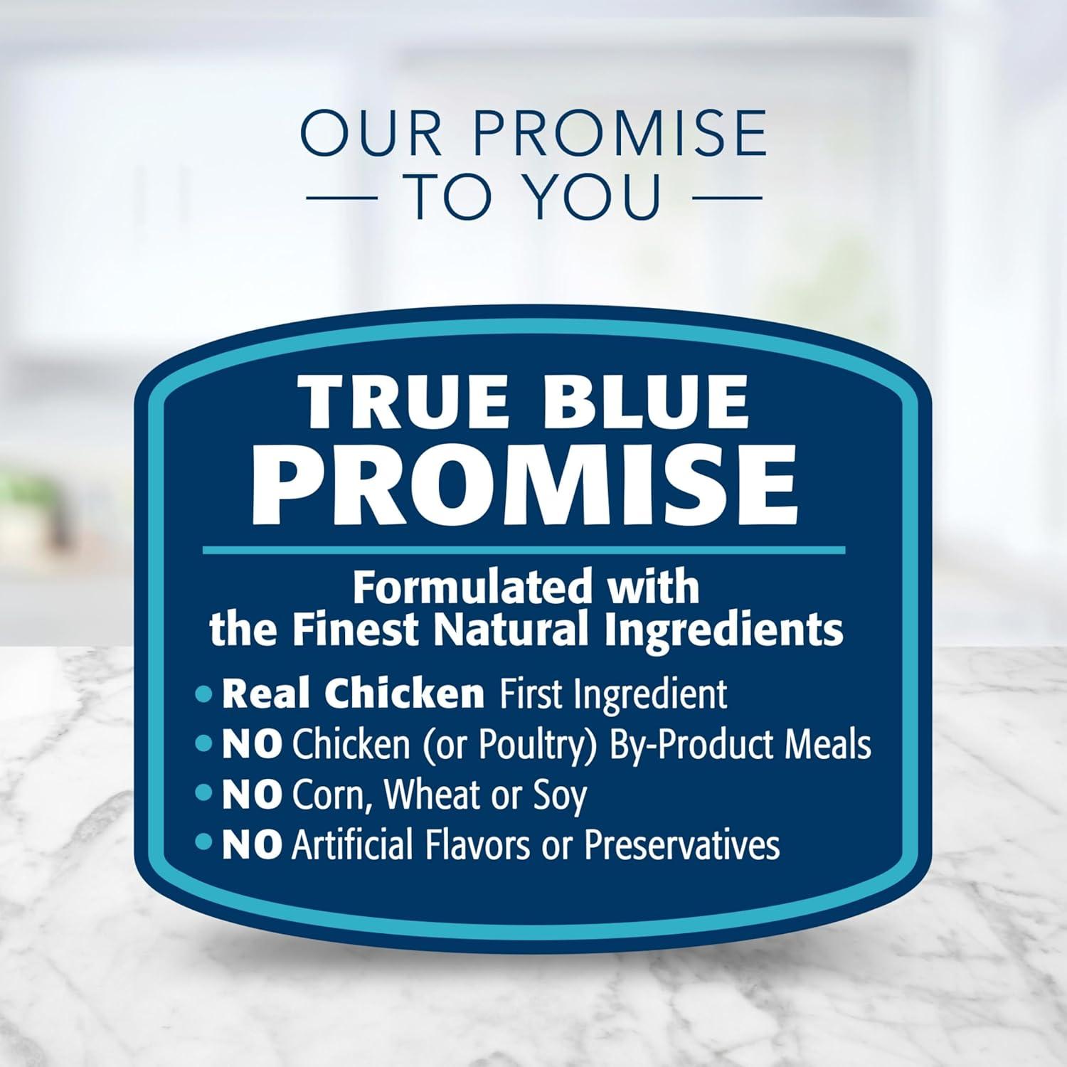 imageBlue Buffalo Tastefuls Wet Cat Food Pat Variety Pack Made with Natural Ingredients Chicken Turkey amp Chicken Ocean Fish amp Tuna Entres 55oz Cans 24 Count 8 of EachChicken