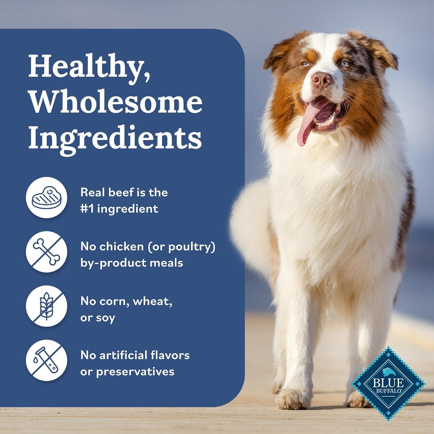 imageBlue Buffalo Tender Shreds Tasty Chicken Topper and Beef amp Chicken Topper Natural Dog Food Complement 25oz Pouch 12Count Variety PackBeef Chicken
