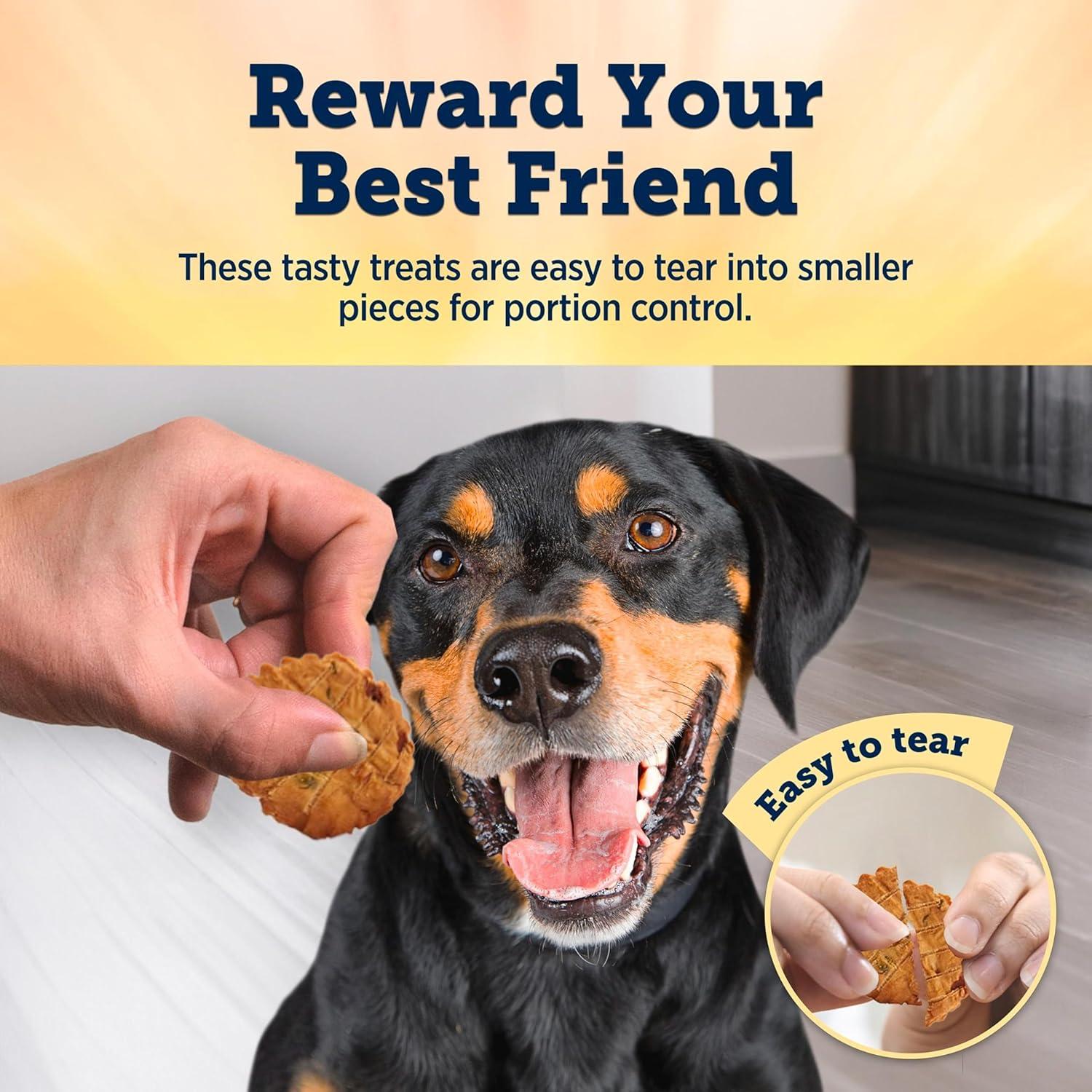 imageBlue Buffalo True Chews Dog Treats Made in the USA with Natural Ingredients Chicken and Apple Sausage Recipe 12oz BagChicken Apple