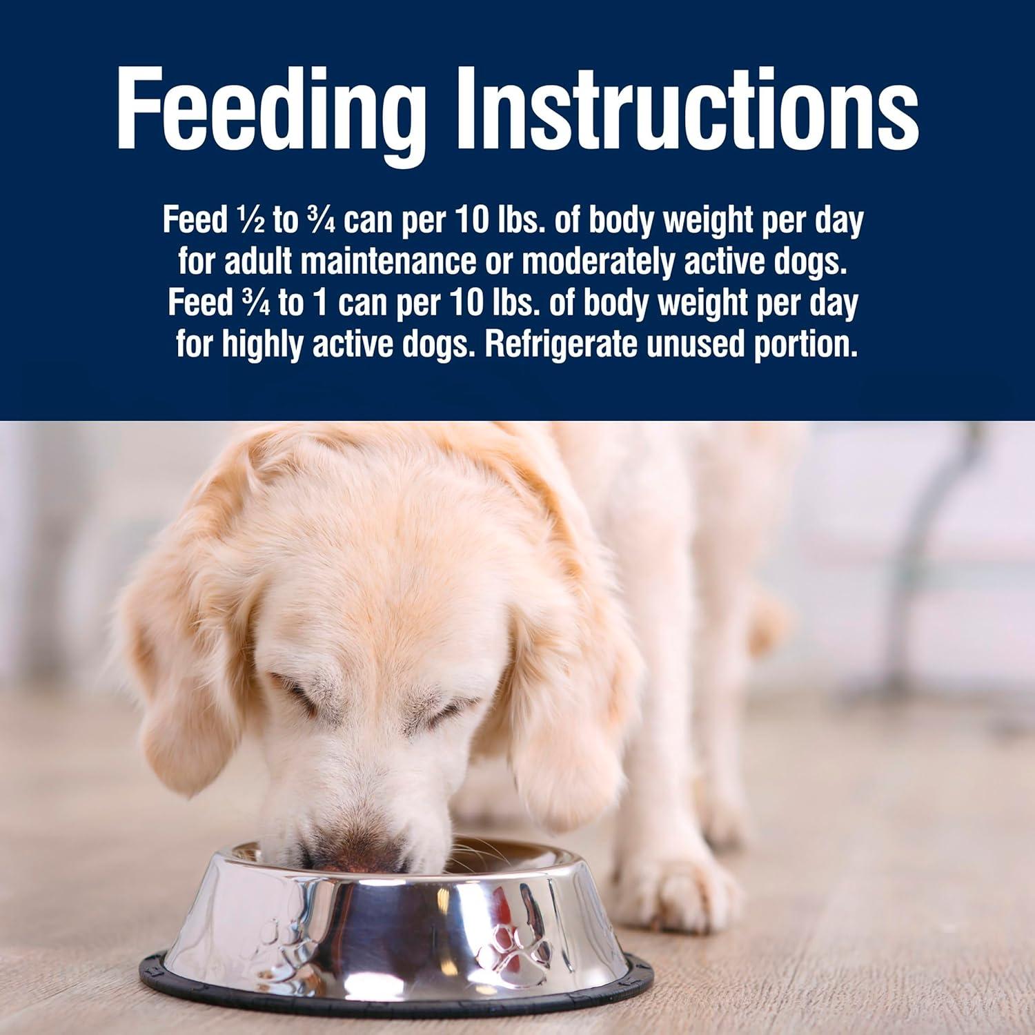 imageBlue Buffalo True Solutions Active Dog Wet Dog Food for Active Adult Dogs Made with Natural Ingredients Chicken 125oz Cans 12 Count