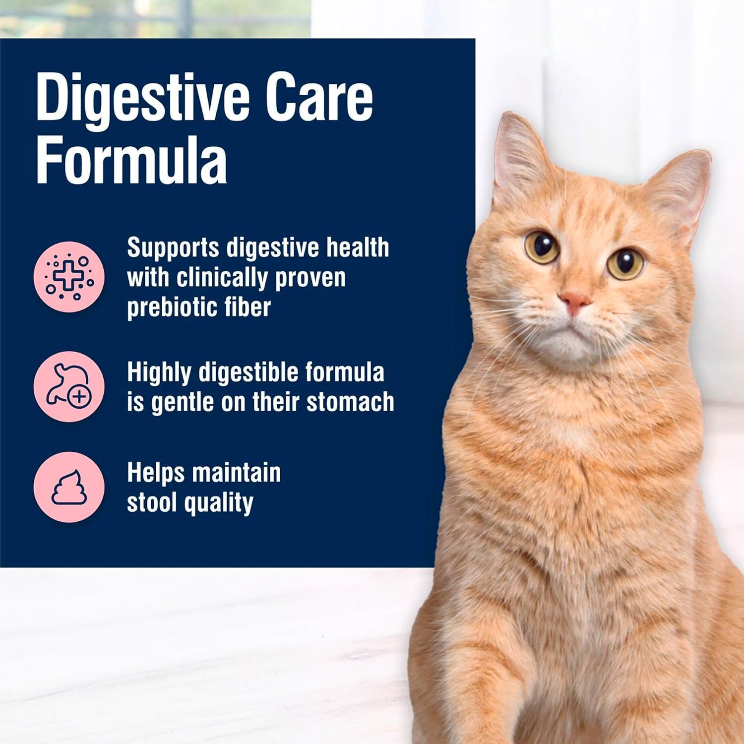 imageBlue Buffalo True Solutions Digestive Care Natural Dry Cat Food for Adult Cats Chicken 11lb BagChicken