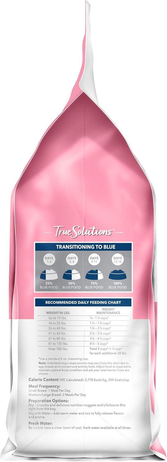 imageBlue Buffalo True Solutions Digestive Care Natural Dry Dog Food for Adult Dogs Chicken 4lb BagChicken