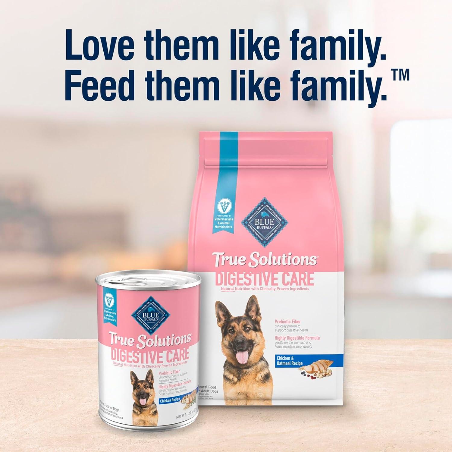 imageBlue Buffalo True Solutions Digestive Care Natural Dry Dog Food for Adult Dogs Chicken 4lb BagChicken