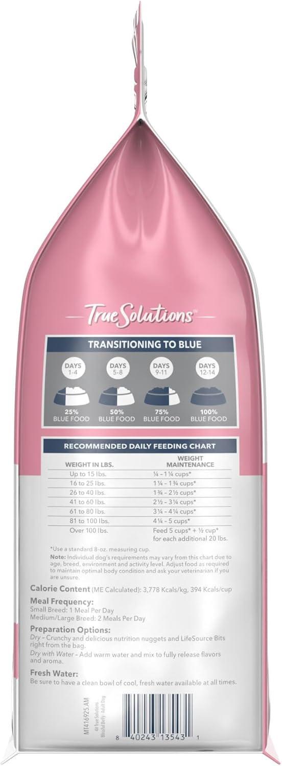 imageBlue Buffalo True Solutions Digestive Care Natural Dry Dog Food for Adult Dogs Chicken 4lb BagChicken