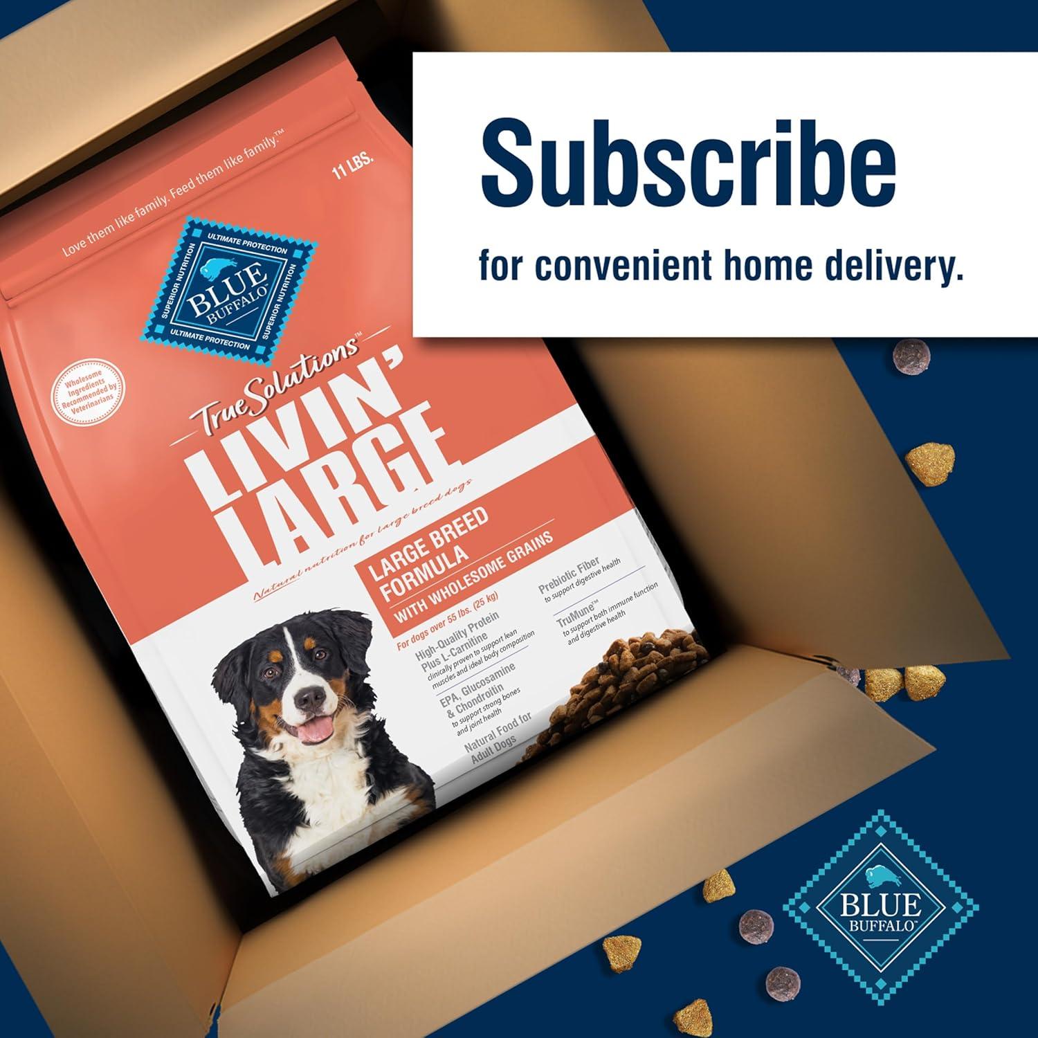 imageBlue Buffalo True Solutions Large Breed Care Natural Dry Dog Food for Adult Large Breed Dogs Chicken 24lb BagChicken