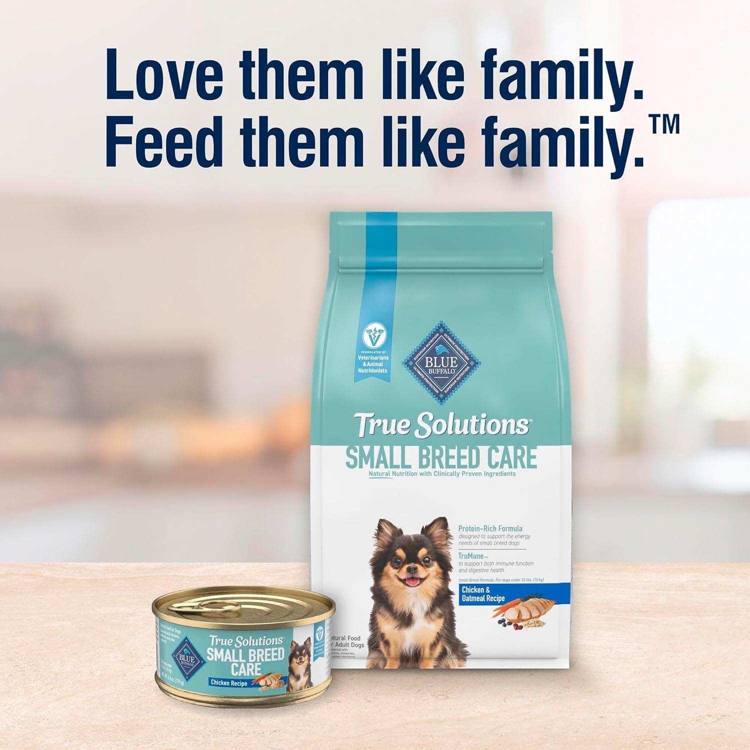 imageBlue Buffalo True Solutions Small Breed Care Natural Dry Dog Food for Adult Small Breed Dogs Chicken 11lb BagChicken