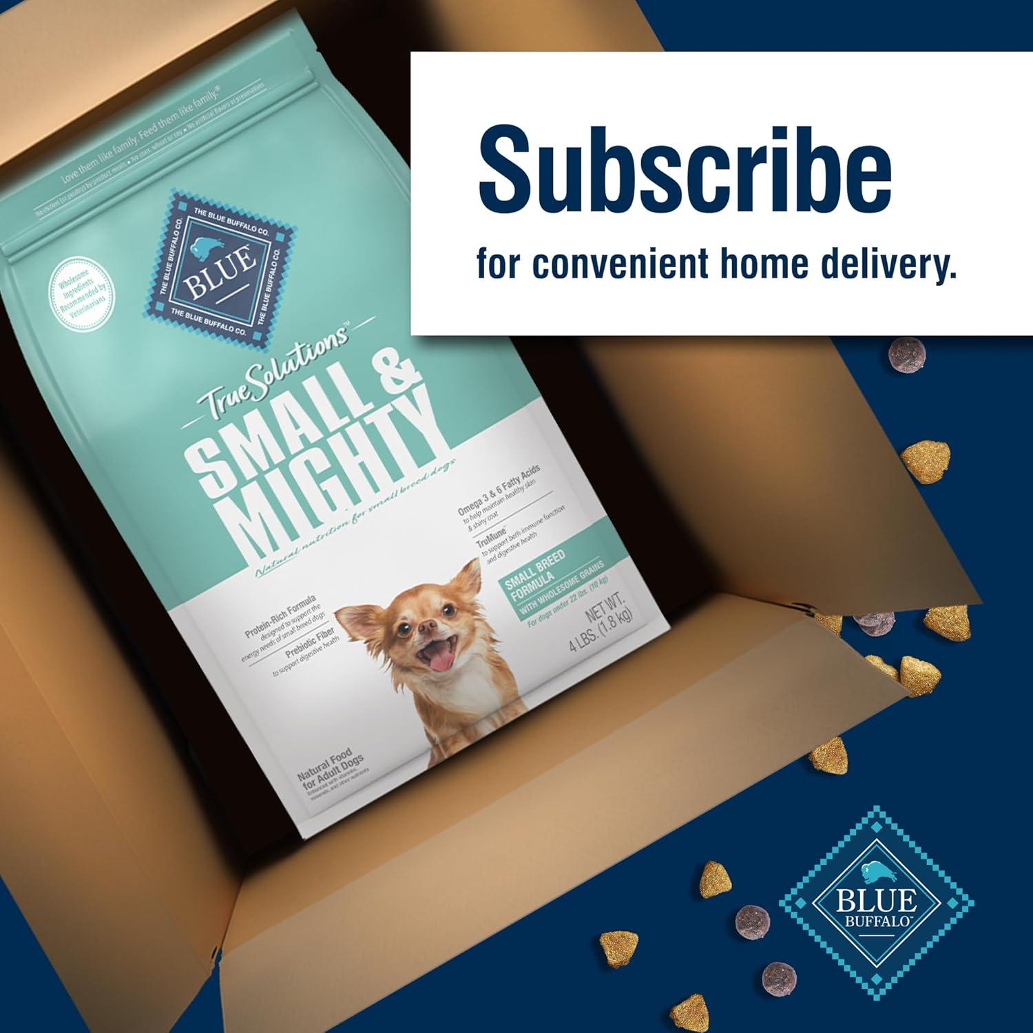 imageBlue Buffalo True Solutions Small Breed Care Natural Dry Dog Food for Adult Small Breed Dogs Chicken 11lb BagChicken