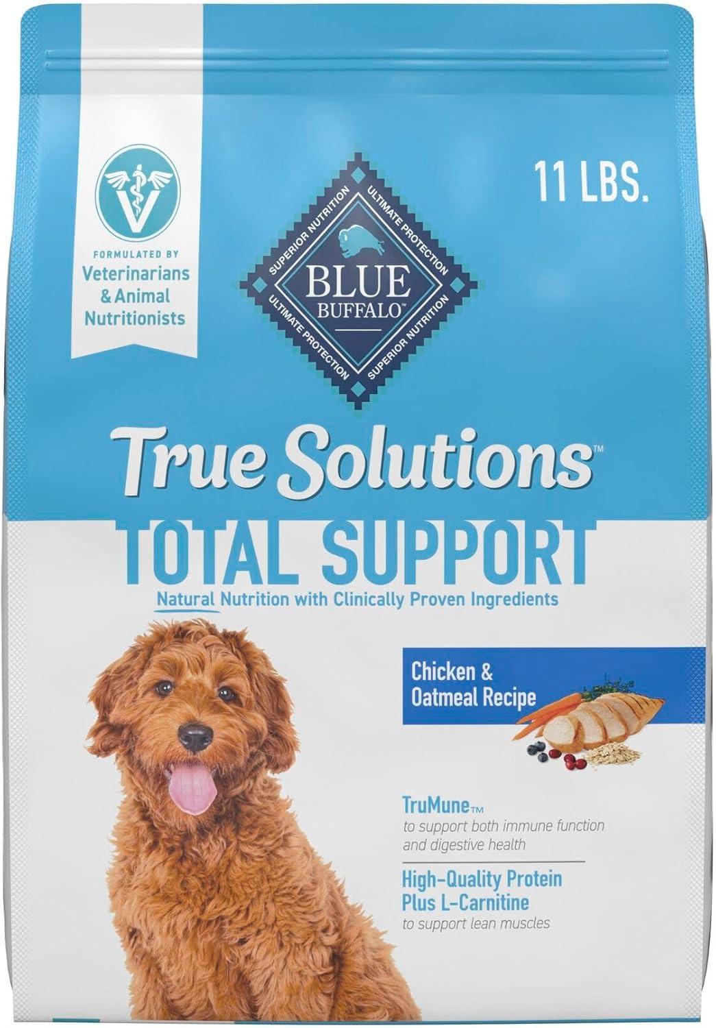 imageBlue Buffalo True Solutions Total Support Natural Dry Dog Food for Adult Dogs Chicken 24lb BagChicken