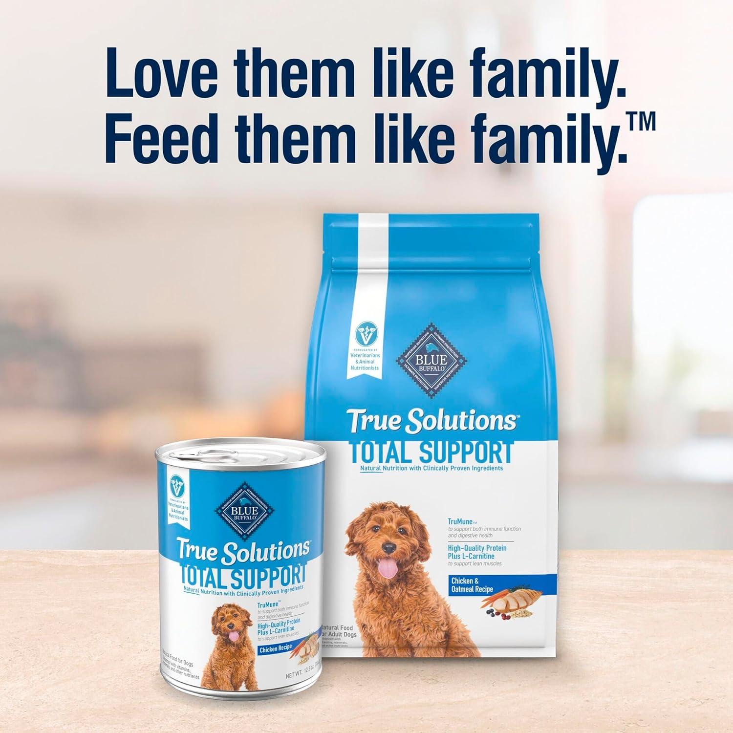imageBlue Buffalo True Solutions Total Support Natural Dry Dog Food for Adult Dogs Chicken 24lb BagChicken