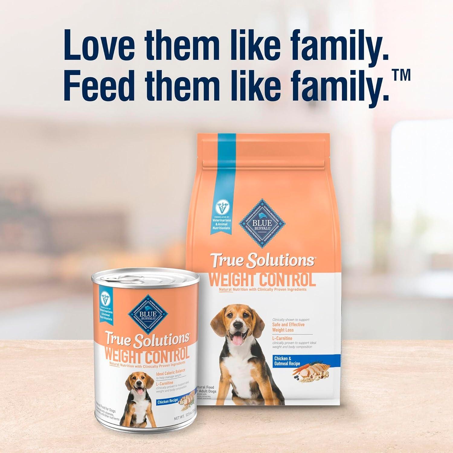 imageBlue Buffalo True Solutions Weight Control Natural Dry Dog Food for Adult Dogs Chicken 11lb BagChicken