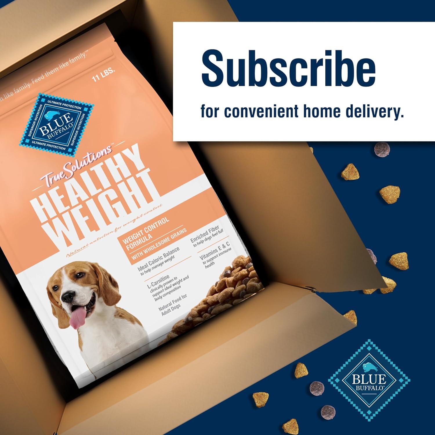 imageBlue Buffalo True Solutions Weight Control Natural Dry Dog Food for Adult Dogs Chicken 11lb BagChicken