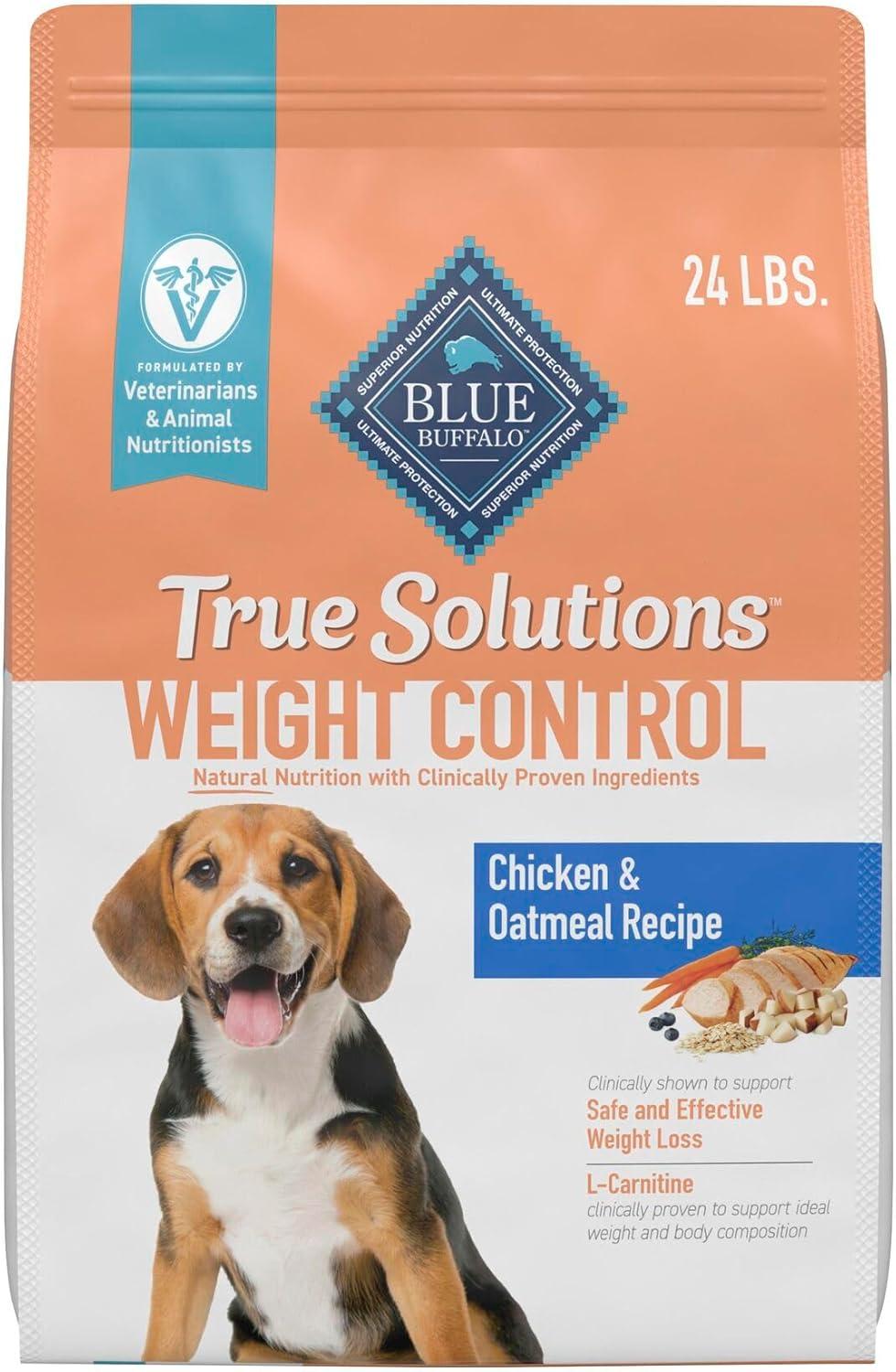 imageBlue Buffalo True Solutions Weight Control Natural Dry Dog Food for Adult Dogs Chicken 11lb BagChicken