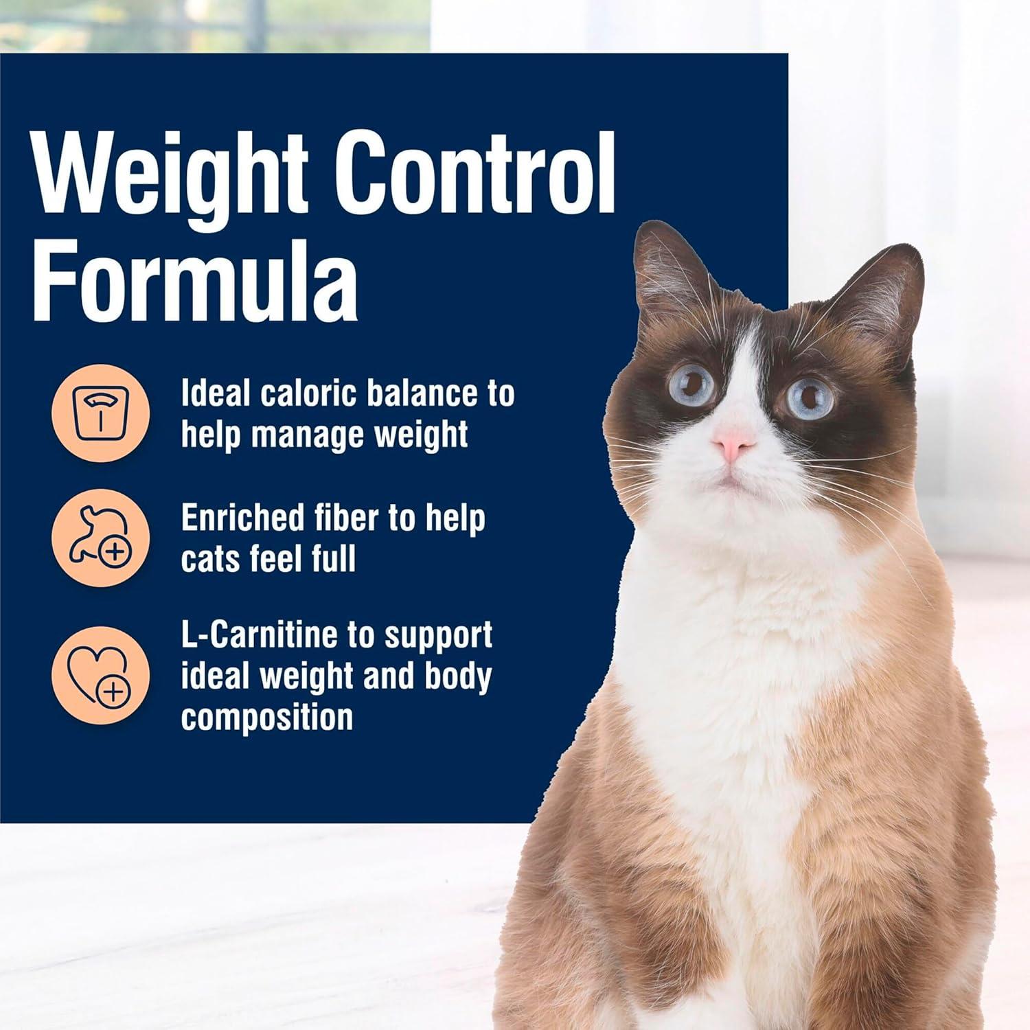 imageBlue Buffalo True Solutions Weight Control Wet Cat Food for Adult Cats Made with Natural Ingredients Chicken 3oz Cans 24 Count1 Count Pack of 24