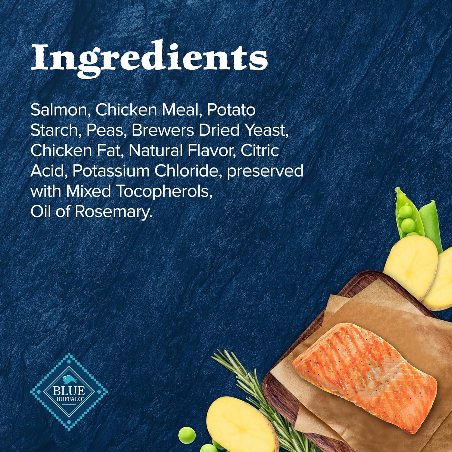 imageBlue Buffalo Wilderness High Protein Crunchy Cat Treats Made with Natural Ingredients Tasty Trout 2oz Bag Pack of 12Salmon
