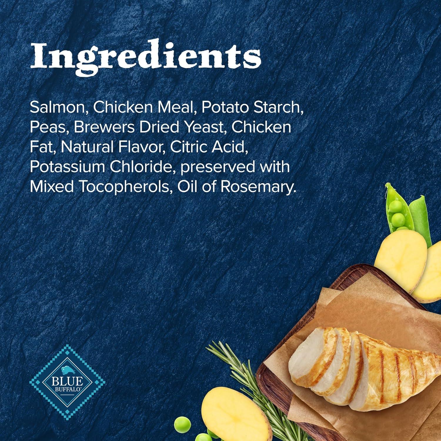 imageBlue Buffalo Wilderness High Protein Crunchy Cat Treats Made with Natural Ingredients Tasty Trout 2oz Bag Pack of 12Salmon