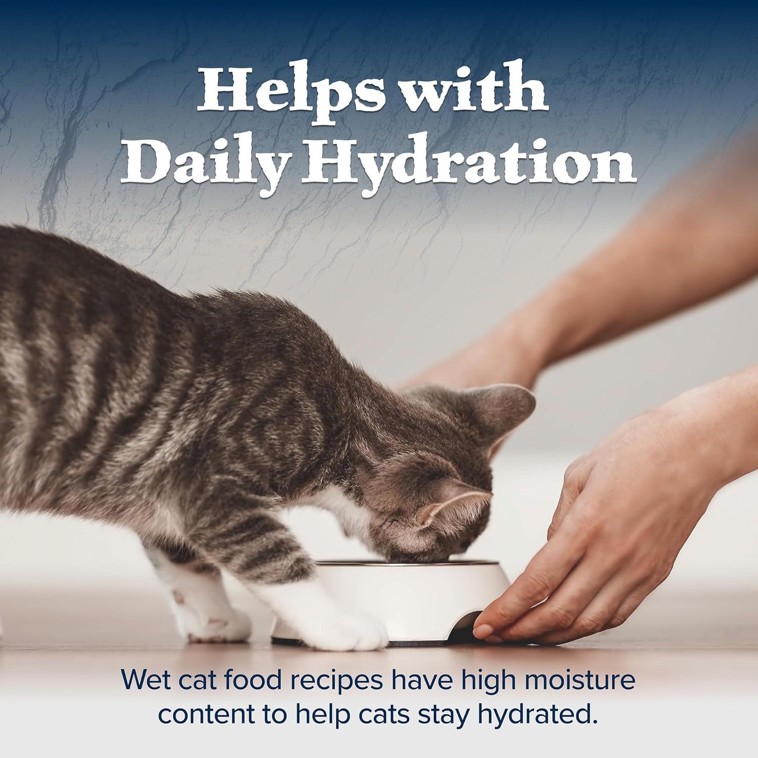 imageBlue Buffalo Wilderness Kitten Food HighProtein amp GrainFree Wet Cat Food Pat Variety Pack Chicken amp Salmon Recipes 3oz Cans 6 Count 3 of EachSalmon
