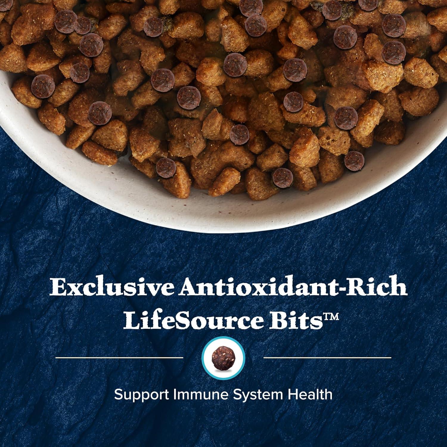 imageBlue Buffalo Wilderness Natural HighProtein Dry Food for Adult Dogs with Wholesome Grains Salmon 28lb BagChicken
