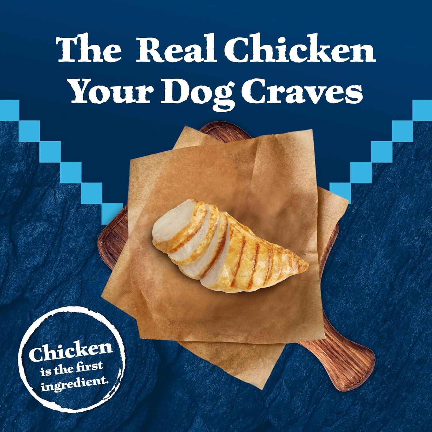 imageBlue Buffalo Wilderness Natural HighProtein Healthy Weight Dry Food for Adult Dogs Chicken Recipe 28lb BagChicken plus Wholesome Grains