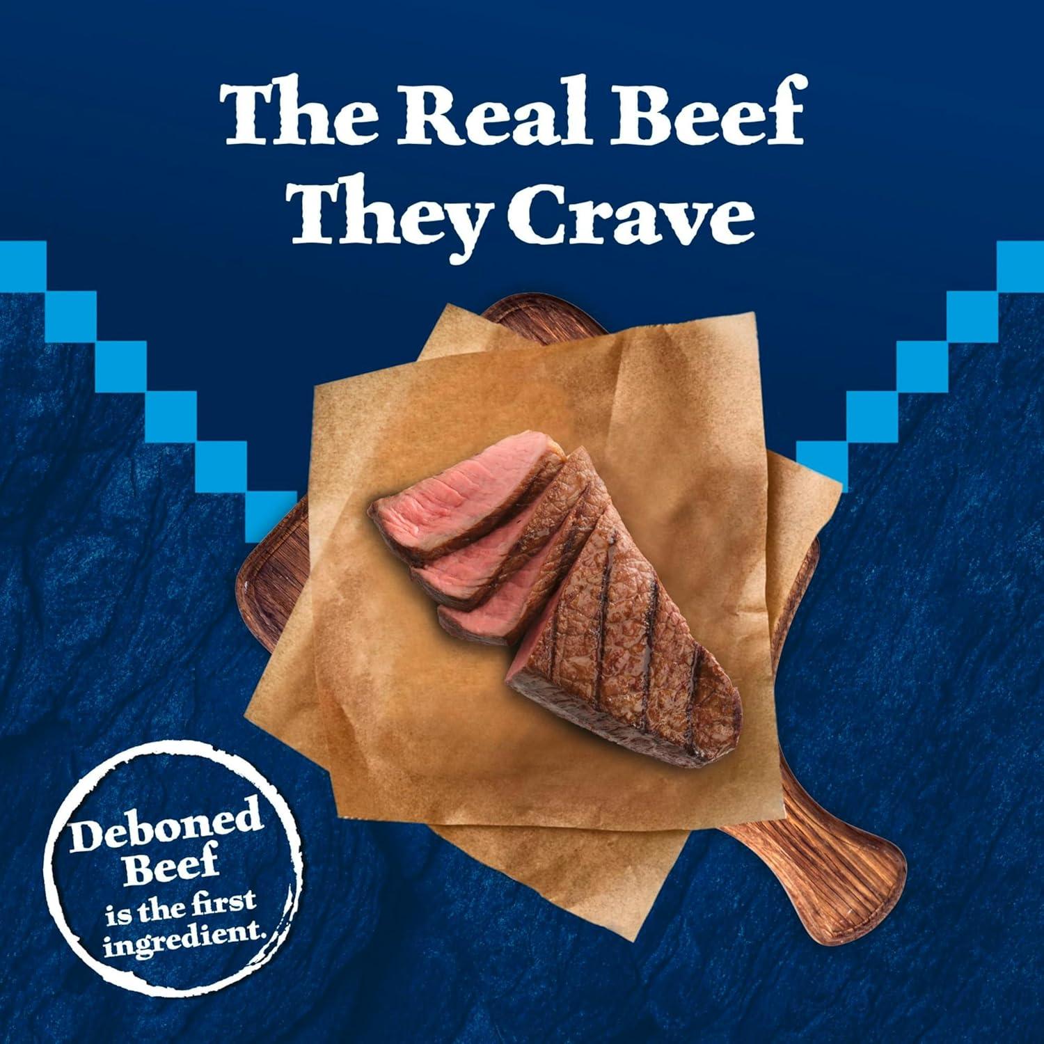 imageBlue Buffalo Wilderness Rocky Mountain Recipe HighProtein Adult Dry Dog Food Made in the USA with Natural Ingredients Plus Wholesome Grains Red Meat 28lb BagRed Meat with Grain
