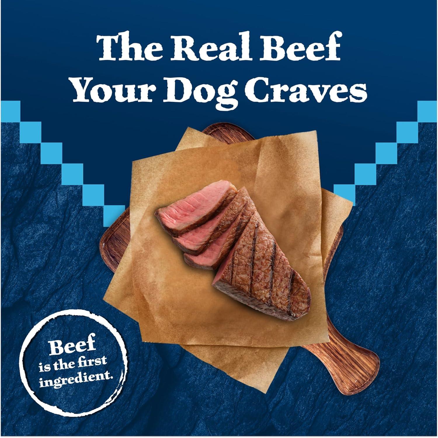 imageBlue Buffalo Wilderness Rocky Mountain Recipe HighProtein Adult Dry Dog Food Made in the USA with Natural Ingredients Plus Wholesome Grains Red Meat 28lb BagRed Meat with Grain