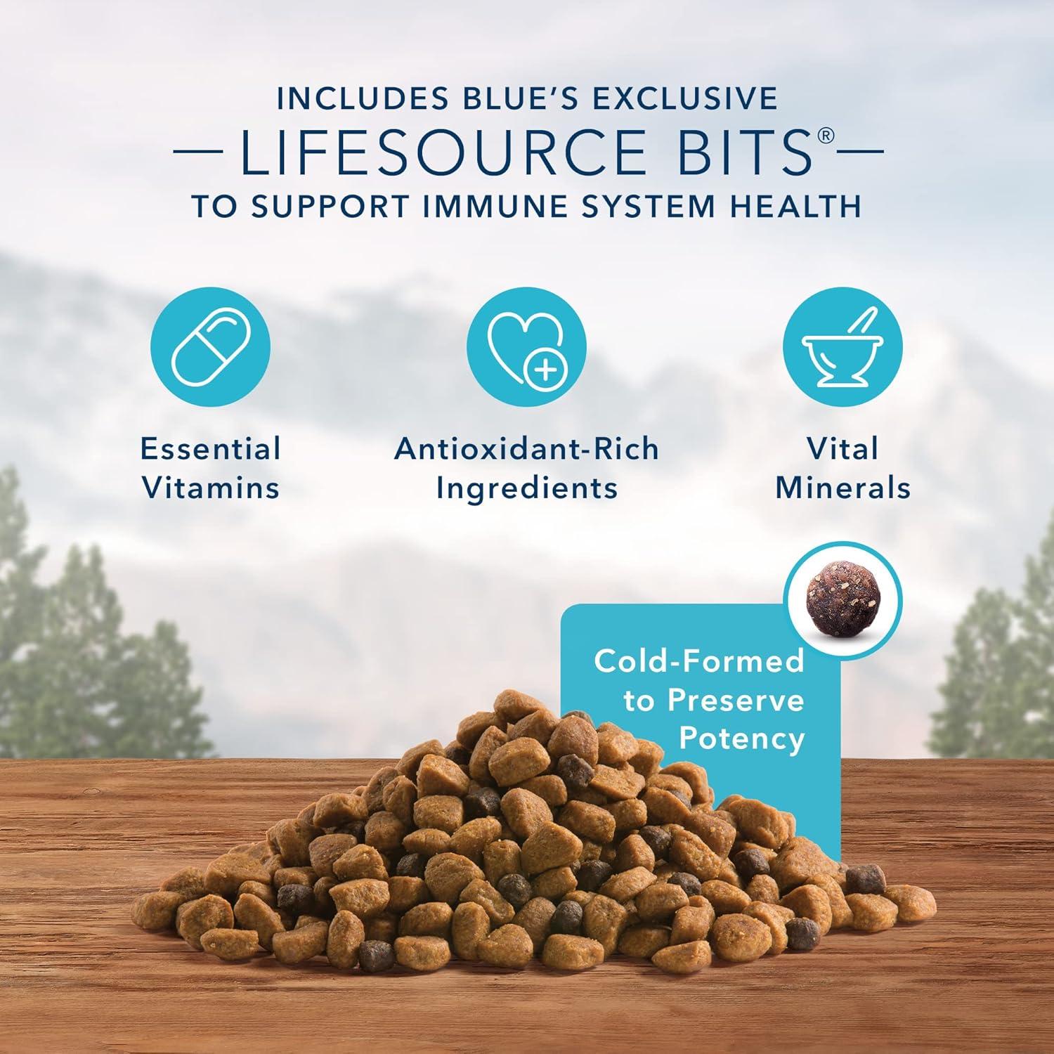imageBlue Buffalo Wilderness Rocky Mountain Recipe HighProtein Dry Puppy Food with DHA Made in the USA with Natural Ingredients Plus Wholesome Grains Red Meat 45lb BagChicken Grain Free