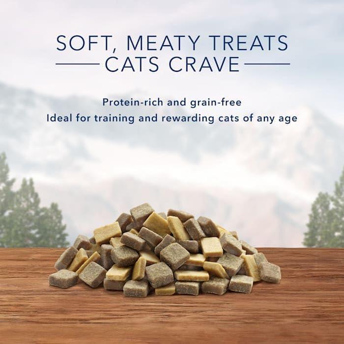 imageBlue Buffalo Wilderness Soft Cat Treats Made with Natural Ingredients Chicken amp Trout Recipe 2oz BagChicken Salmon