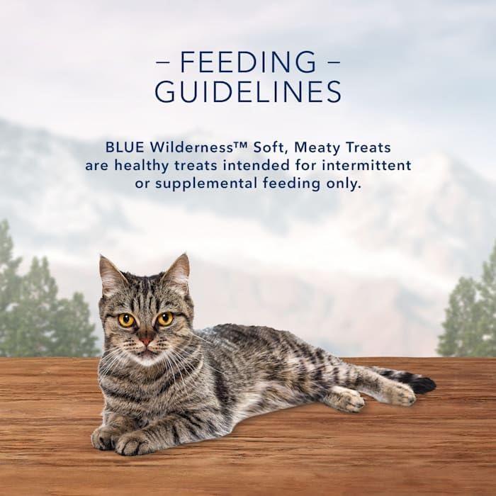 imageBlue Buffalo Wilderness Soft Cat Treats Made with Natural Ingredients Chicken amp Trout Recipe 2oz BagChicken Salmon